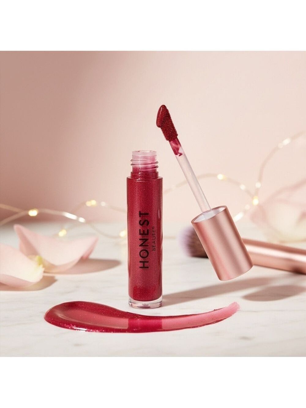 The Honest Company Rosy Liquid Lipstick Fearless